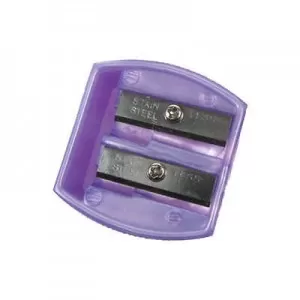 Body Collection Duo Cosmetic Pencil Sharpener ~ Purple