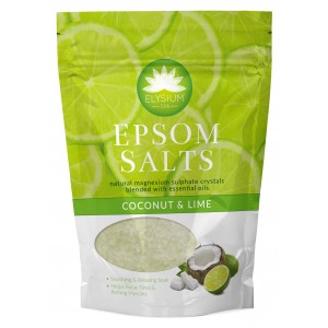 Elysium Spa Epsom Bath Salts ~ Coconut And Lime