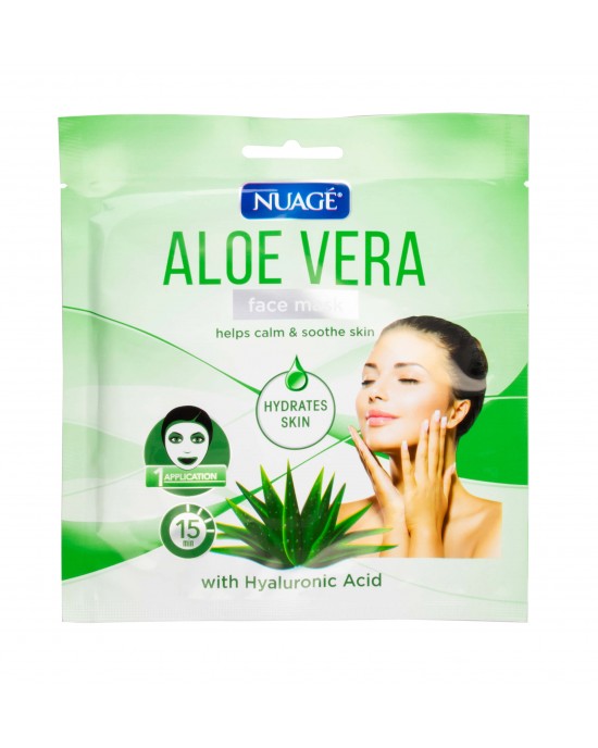 Face Mask ~ Aloe Vera & Hyaluronic Acid, Face Masks & Treatments, Nuage 