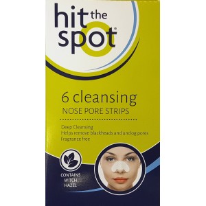 Hit The Spot Pack Of 6 Deep Cleansing Nose Pore Strips