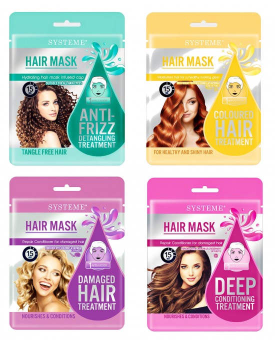 Systeme Hair Mask Damaged Anti Frizz Coloured Treatments ...