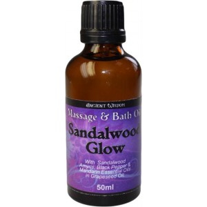 Sandalwood Glow Massage and Bath Oil