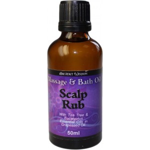 Scalp Massage and Bath Oil