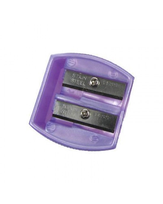Body Collection Duo Cosmetic Pencil Sharpener ~ Purple, Accessories, Body Collection 