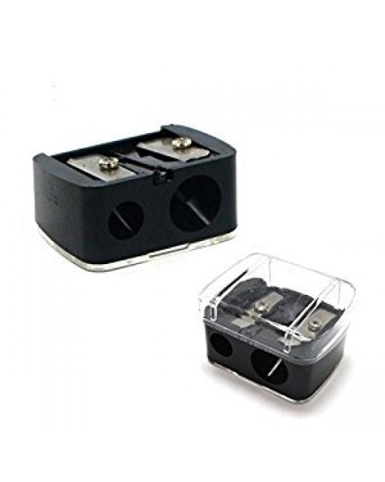 Body Collection Duo Pencil Sharpener with Lid, Accessories, Body Collection 