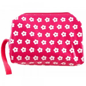 Floral Makeup Bag ~ Pink