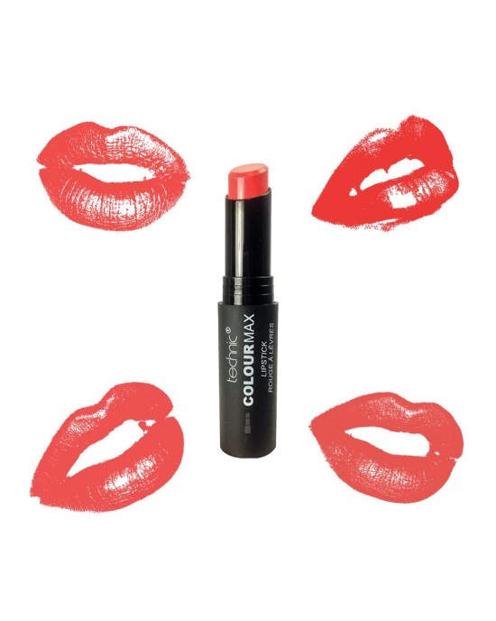 Technic ColourMax Lipstick ~ Matte Coral, Lips, Technic Cosmetics 