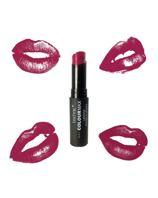 Technic ColourMax Lipstick ~ Matte Deep Purple, Lipstick, Technic Cosmetics 