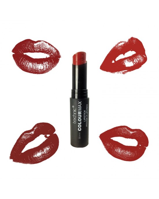 Technic ColourMax Lipstick ~ Matte Deep Red, Lipstick, Technic Cosmetics 