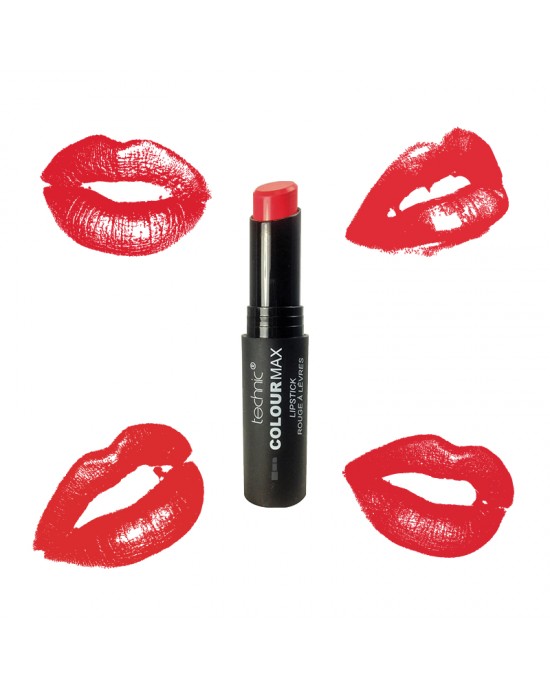 Technic ColourMax Lipstick ~ Red, Lipstick, Technic Cosmetics 