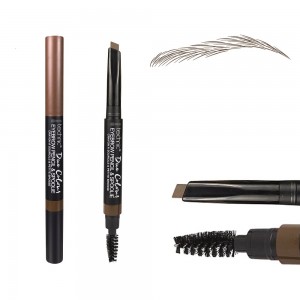 Technic Duo Colour Angled Twist & Shape Eyebrow Pencil With Spoolie ~ Brunette
