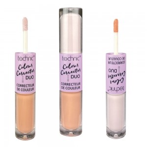 Technic Colour Correct Concealer Duos ~ Lavender/Peach