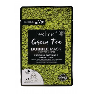 Technic Face  Bubble Mask ~ Green Tea 