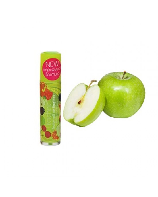 Technic Fruity Roll On Lip Gloss ~ Apple, Lips, Technic Cosmetics 