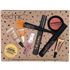 Technic 9pcs Makeup Collection Gift Set