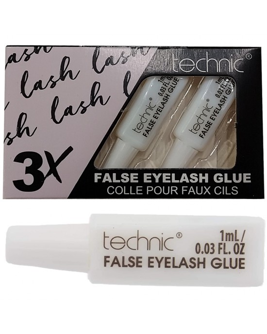 Technic False Eyelash Glue Pack of Three, Black Friday Event, Technic Cosmetics 