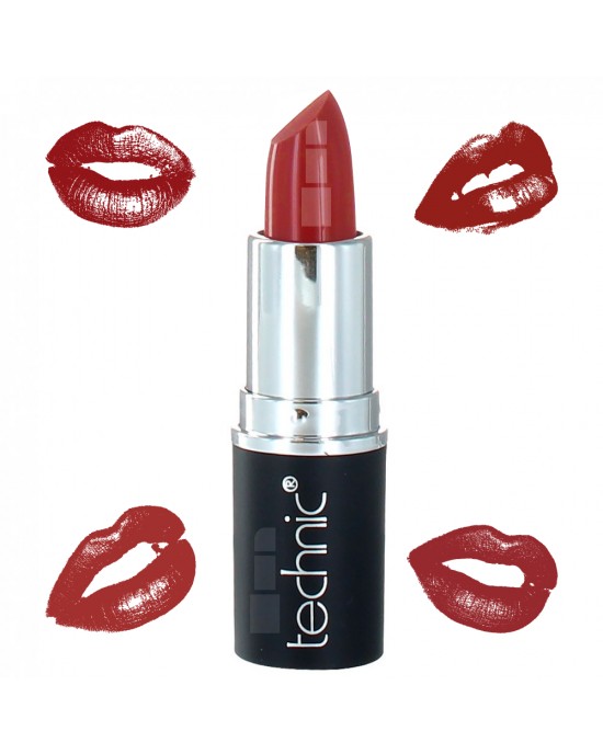 Technic Vitamin E Lipstick ~ The Lady Is A Vamp, Lips, Technic Cosmetics 