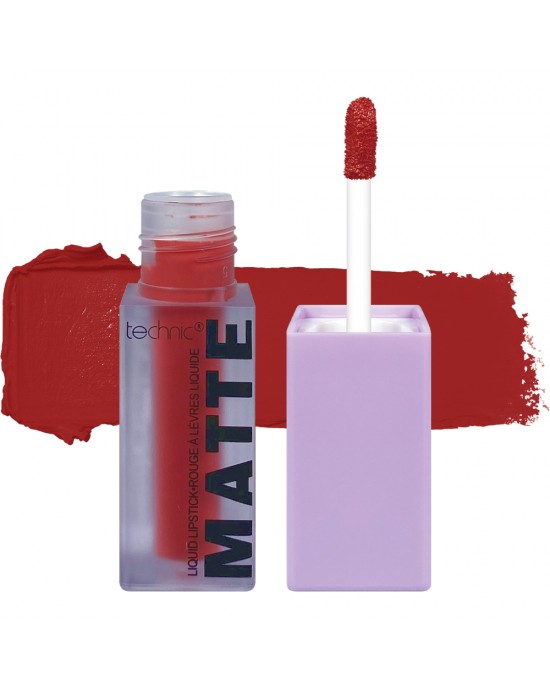 Technic Matte Liquid Lipsticks ~ Out Out, Lipstick, Technic Cosmetics 