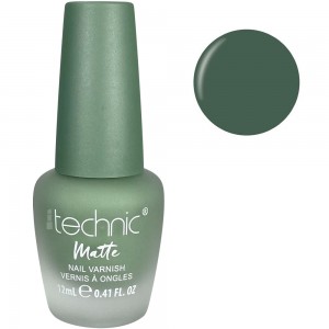 Technic Matte Nail Varnish ~ Green With Envy 