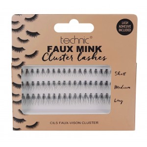 Technic 60 Individual Faux Mink Cluster Lashes