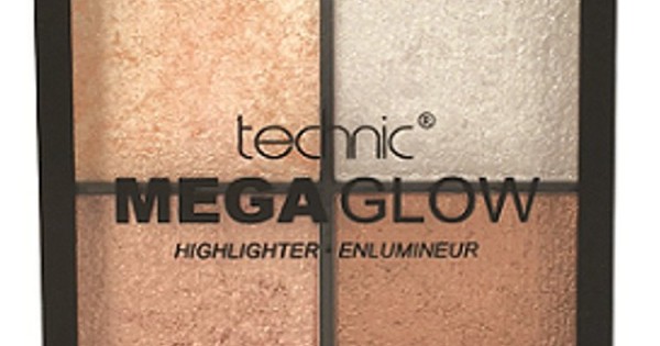 Mega Glow Highlighter Quad Palette - Affordable Makeup