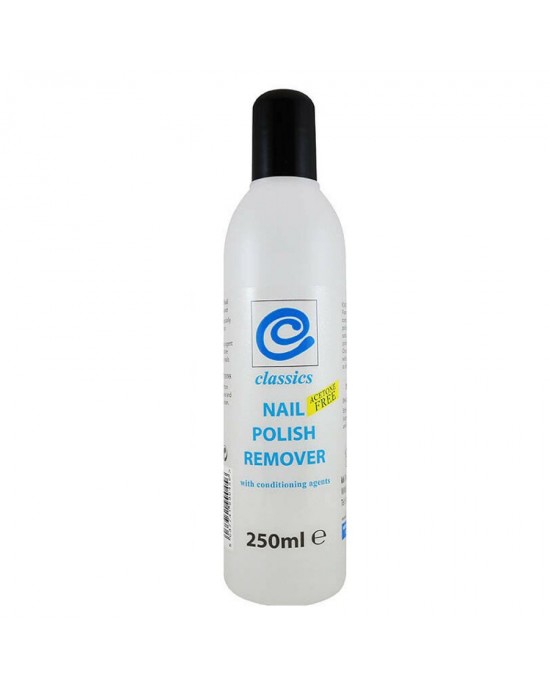 Classics Acetone Free Nail Polish Remover ~ 250ml, Nail Accessories, Classics 