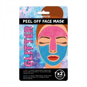 Derma V10 Glitter Peel Off Mask Duo