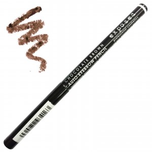 Exposed Retractable Auto Eyebrow Pencil ~ Chocolate Brown