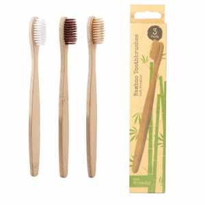 Eco Friendly & Biodegradable Pack Of 3 Toothbrushes