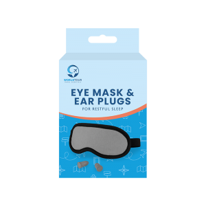 Eye Mask & Ear Plug Set