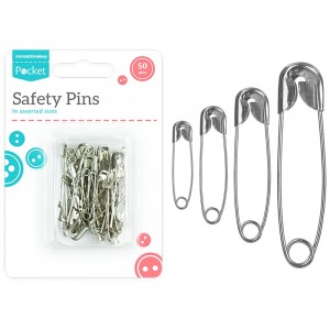 Safety Pins 50 Pack