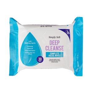 Simply Soft Deep Cleanse Facial Wipes