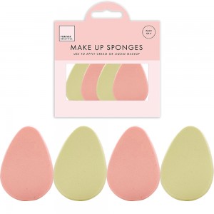 Pack Of 4 Teardrop Makeup Sponges Blenders