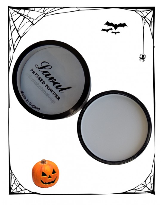 Laval Creme Compact Pressed Face Powder Foundation ~ White, Halloween Essentials, Laval 