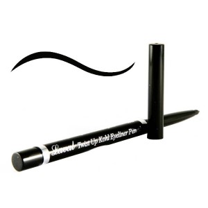 Laval Waterproof Retractable Twist Up Kohl Eyeliner Pencil ~ Black