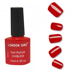 London Girl Gel UV / LED Nail Polish ~ 112 - Pillar Box Red