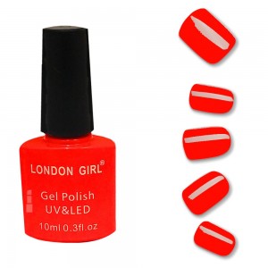 London Girl Gel UV / LED Nail Polish ~ 71 - Orange