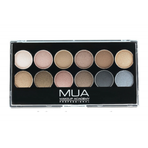 MUA 12 Shade Eyeshadow Palette ~ Undressed