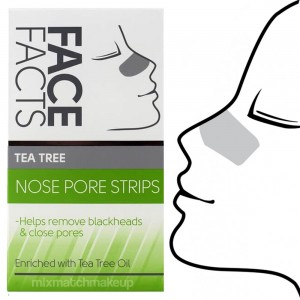 Face Facts Deep Cleansing Nose Pore Strips ~  Tea Tree