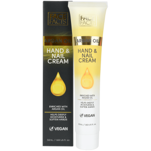 Face Facts Argan Oil Hand and Nail Cream 50ml