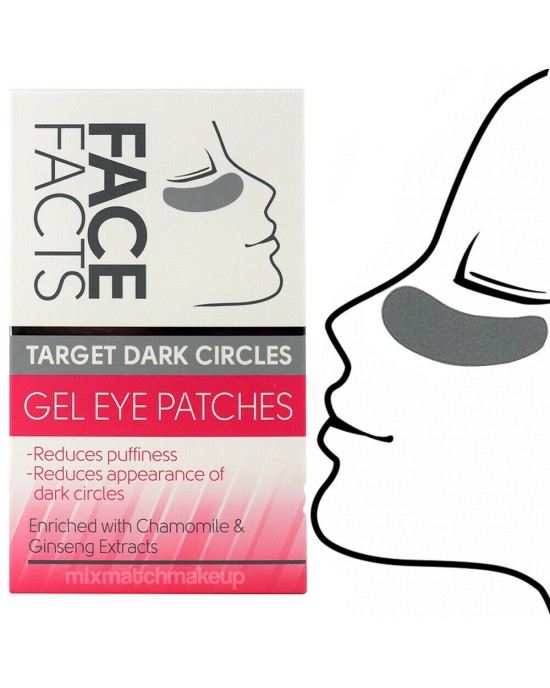 Face Facts Gel Eye Patches ~ Target Dark Circles, Eye Treatments, Face Facts 