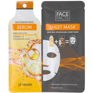 Face Facts Infused Serum Sheet Face Mask ~ Regenerating