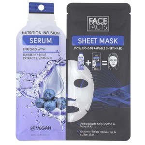 Face Facts Infused Serum Sheet Face Mask ~ Nutrition Infusion