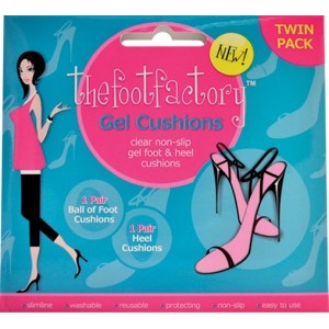 The Foot Factory Gel Cushions - Twin Pack