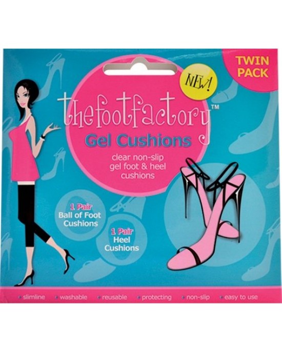 The Foot Factory Gel Cushions - Twin Pack, Foot Care, The Foot Factory 