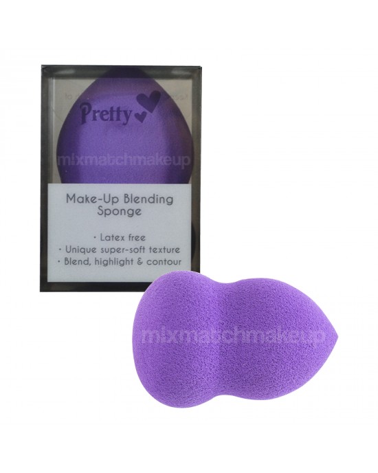 Bare Faced Chic Makeup Blending Sponge ~ Purple, Halloween Essentials, Bare Faced Chic 