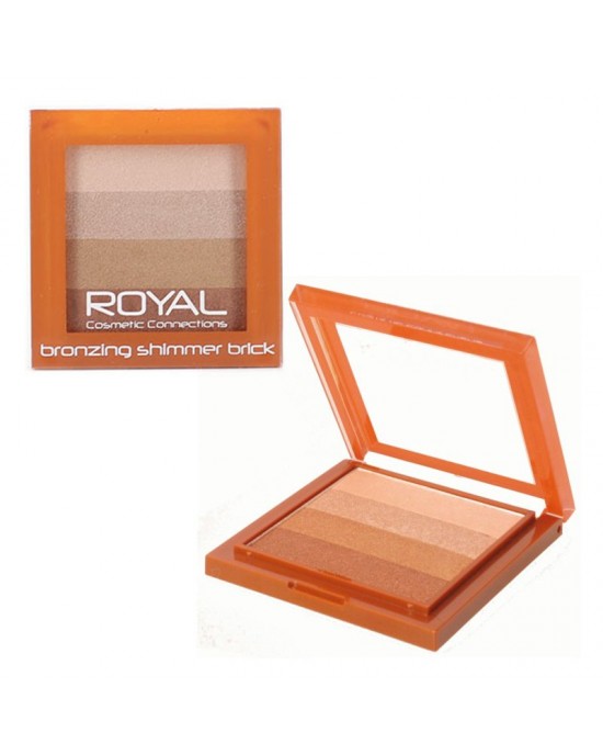 Royal Bronzing Shimmer Brick, Bronzer, Royal Cosmetics 
