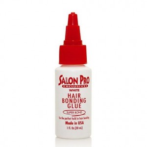 Salon Pro White Hair Extension Bonding Glue 30ml