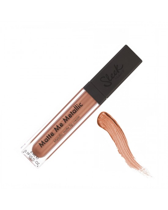Sleek MakeUp Matte Me Metallic Lip Gloss ~ Roman Copper, Lipstick, Sleek Makeup 
