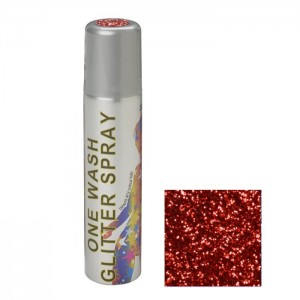 Stargazer Glitter Hair Spray ~ Red